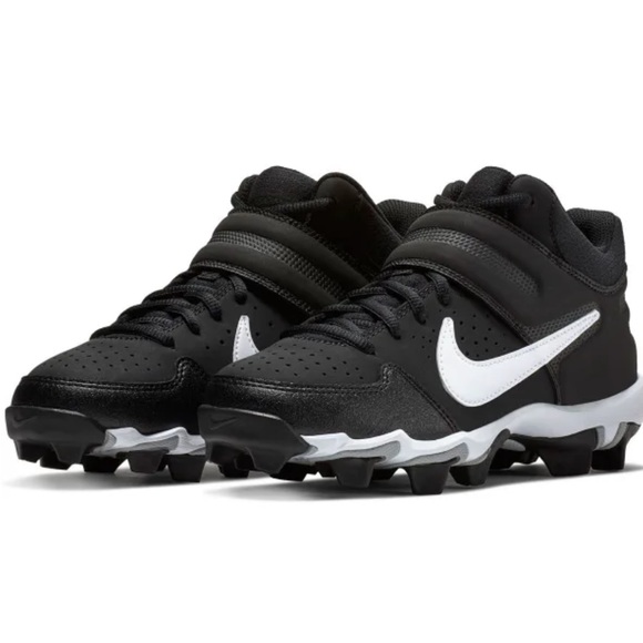Nike Other - NIKE Kids' Alpha Huarache Varsity Keystone Mid Baseball Cleats Sz 2